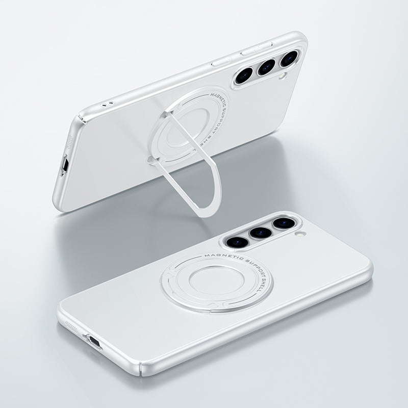 For Samsung Galaxy S23 Metal Phone Case Kickstand PC TPU Car Holder Cell Phone Cover For Samsung Galaxy S23 Metal Phone Case Kickstand PC TPU Car Holder Cell Phone Cover